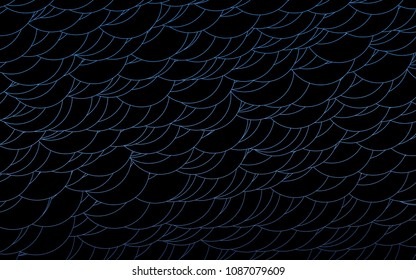 Light BLUE vector  cover with spots. Blurred bubbles on abstract background with colorful gradient. The pattern can be used for ads, leaflets of liquid.