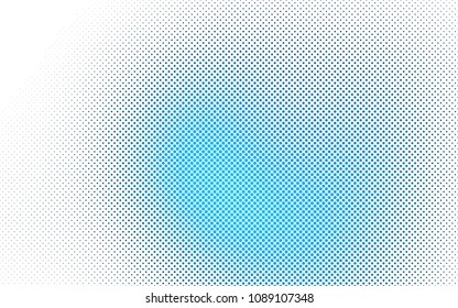 Light BLUE vector  cover with spots. Blurred decorative design in abstract style with bubbles. The pattern can be used for beautiful websites.