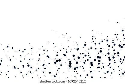 Light BLUE vector  cover with spots. Blurred bubbles on abstract background with colorful gradient. Beautiful design for your business natural advert.
