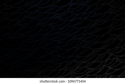 Light BLUE vector  cover with spots. Modern abstract illustration with colorful water drops. The pattern can be used for ads, leaflets of liquid.