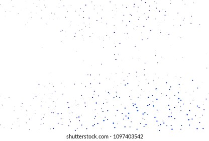 Light BLUE vector  cover with spots. Illustration with set of shining colorful abstract circles. Completely new template for your brand book.