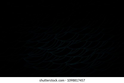 Light BLUE vector  cover with spots. Illustration with set of shining colorful abstract circles. The pattern can be used for beautiful websites.