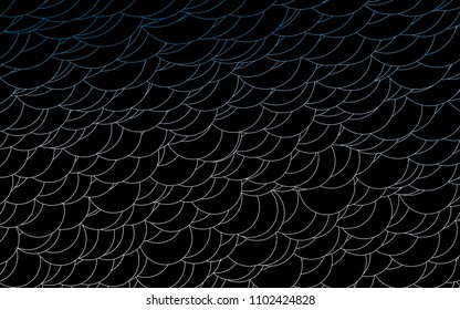 Light BLUE vector  cover with spots. Blurred bubbles on abstract background with colorful gradient. The pattern can be used for aqua ad, booklets.