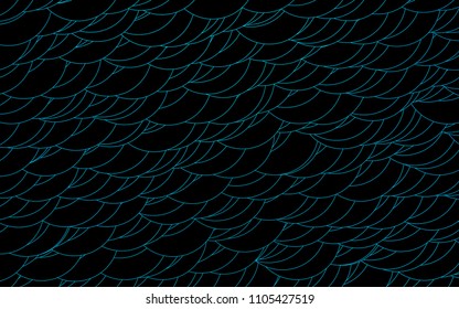 Light BLUE vector  cover with spots. Glitter abstract illustration with blurred drops of rain. Beautiful design for your business natural advert.