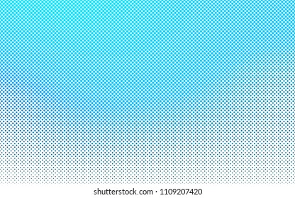 Light BLUE vector  cover with spots. Blurred bubbles on abstract background with colorful gradient. Pattern can be used as texture of water, rain drops.