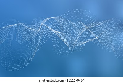 Light BLUE vector cover with spots. Illustration with set of shining colorful abstract circles. The pattern can be used for ads, leaflets of liquid.