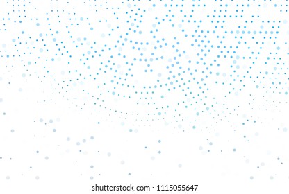 Light BLUE vector  cover with spots. Modern abstract illustration with colorful water drops. Beautiful design for your business natural advert.
