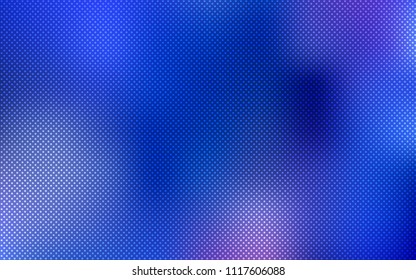 Light BLUE vector cover with spots. Illustration with set of shining colorful abstract circles. Pattern can be used for futuristic ad, booklets.