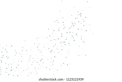 Light BLUE vector  cover with spots. Modern abstract illustration with colorful water drops. Completely new template for your brand book.