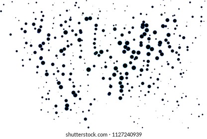 Light BLUE vector  cover with spots. Blurred bubbles on abstract background with colorful gradient. Completely new template for your brand book.