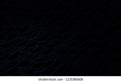 Light BLUE vector  cover with spots. Modern abstract illustration with colorful water drops. Completely new template for your brand book.