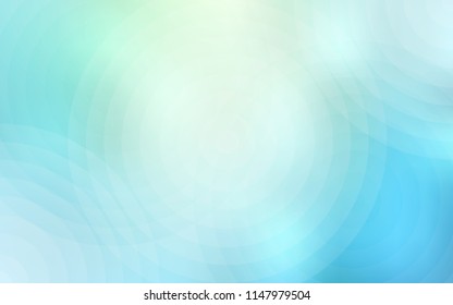 Light BLUE vector cover with spots. Blurred decorative design in abstract style with bubbles. Pattern can be used as texture of wallpapers.