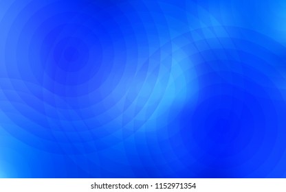 Light BLUE vector cover with spots. Illustration with set of shining colorful abstract circles. Completely new template for your brand book.