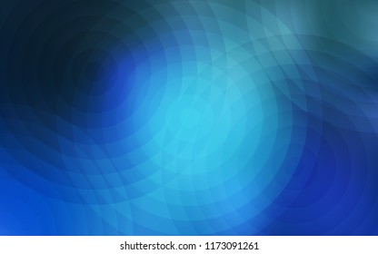 Light BLUE vector cover with spots. Illustration with set of shining colorful abstract circles. New design for ad, poster, banner of your website.