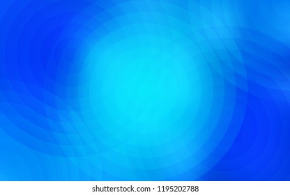 Light BLUE vector cover with spots. Beautiful colored illustration with blurred circles in nature style. Beautiful design for your business advert.