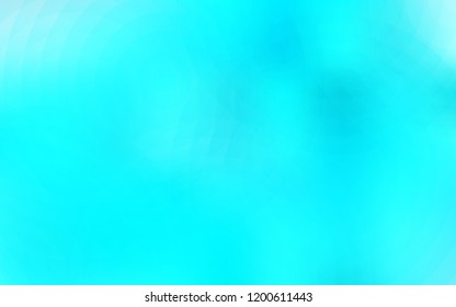Light BLUE vector cover with spots. Blurred decorative design in abstract style with bubbles. Completely new template for your brand book.