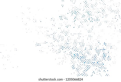 Light BLUE vector cover with spots. Illustration with set of shining colorful abstract circles. Pattern for ads, leaflets.