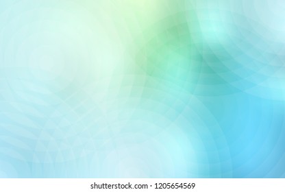 Light BLUE vector cover with spots. Abstract illustration with colored bubbles in nature style. Completely new template for your brand book.