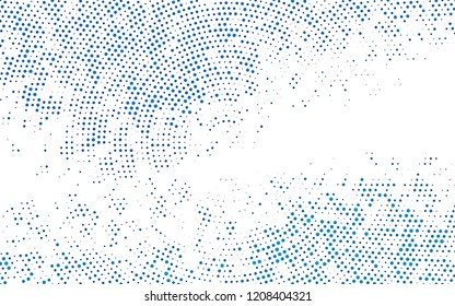 Light BLUE vector cover with spots. Modern abstract illustration with colorful water drops. Pattern for beautiful websites.