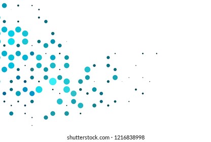Light BLUE vector cover with spots. Blurred decorative design in abstract style with bubbles. Pattern for ads, booklets. Light BLUE vector cover with spots. Blurred decorative design in abstract style with bubbles. Pattern for ads, booklets.