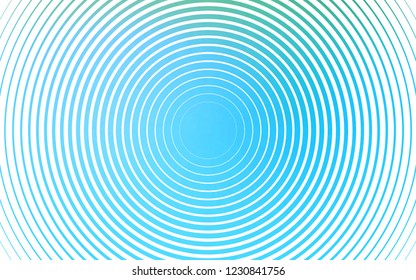 Light BLUE vector cover with spots. Illustration with set of shining colorful abstract circles. Pattern for ads, leaflets.