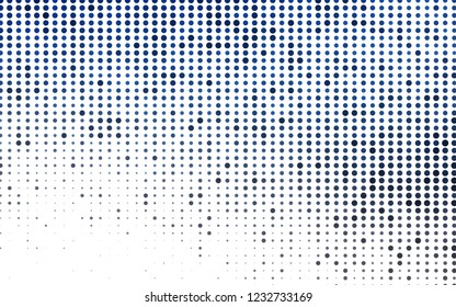 Light BLUE vector cover with spots. Illustration with set of shining colorful abstract circles. Pattern for ads, leaflets.