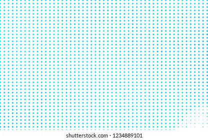 Light BLUE vector cover with spots. Glitter abstract illustration with blurred drops of rain. Pattern for beautiful websites.