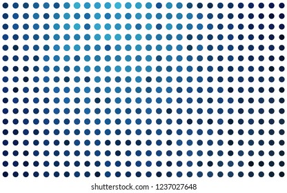 Light BLUE vector cover with spots. Modern abstract illustration with colorful water drops. Design for posters, banners.