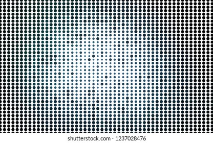 Light BLUE vector cover with spots. Abstract illustration with colored bubbles in nature style. Pattern for ads, booklets.
