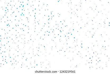 Light BLUE vector  cover with spots. Blurred decorative design in abstract style with bubbles. Completely new template for your brand book.