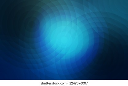 Light BLUE vector cover with spots. Blurred decorative design in abstract style with bubbles. Beautiful design for your business advert.