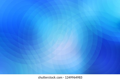 Light BLUE vector cover with spots. Beautiful colored illustration with blurred circles in nature style. Beautiful design for your business advert.