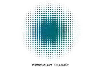 Light BLUE vector cover with spots. Glitter abstract illustration with blurred drops of rain. Pattern for beautiful websites.