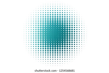 Light BLUE vector cover with spots. Illustration with set of shining colorful abstract circles. Design for business adverts.