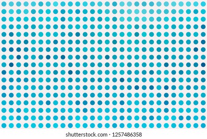 Light BLUE vector cover with spots. Beautiful colored illustration with blurred circles in nature style. Pattern for beautiful websites.