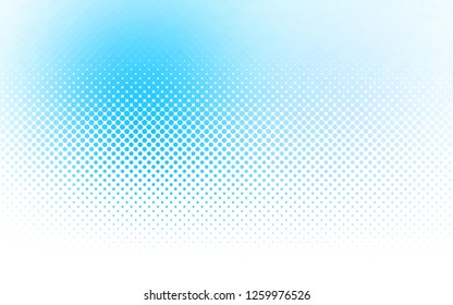 Light BLUE vector cover with spots. Blurred bubbles on abstract background with colorful gradient. Design for business adverts.
