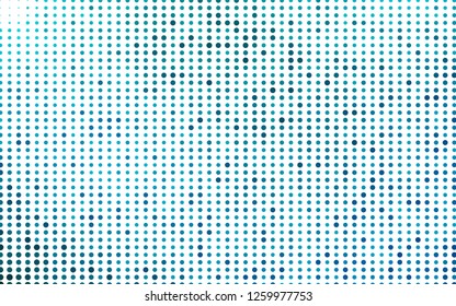 Light BLUE vector cover with spots. Beautiful colored illustration with blurred circles in nature style. Pattern for beautiful websites.