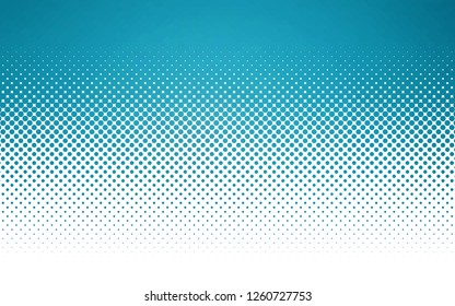 Light BLUE vector cover with spots. Beautiful colored illustration with blurred circles in nature style. Pattern for ads, leaflets.
