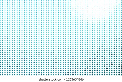 Light BLUE vector cover with spots. Modern abstract illustration with colorful water drops. Design for business adverts.