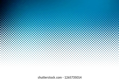 Light BLUE vector cover with spots. Modern abstract illustration with colorful water drops. Template for your brand book.
