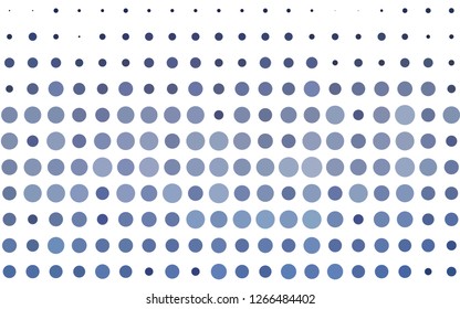 Light BLUE vector cover with spots. Blurred decorative design in abstract style with bubbles. Pattern for ads, leaflets.