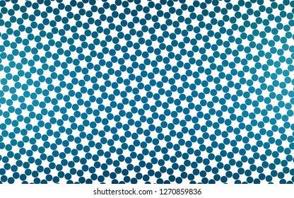 Light BLUE vector cover with spots. Blurred bubbles on abstract background with colorful gradient. Template for your brand book.