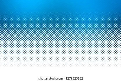 Light BLUE vector cover with spots. Blurred bubbles on abstract background with colorful gradient. Design for posters, banners.