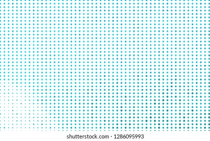 Light BLUE vector cover with spots. Modern abstract illustration with colorful water drops. Pattern for beautiful websites.