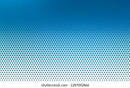 Light BLUE vector cover with spots. Abstract illustration with colored bubbles in nature style. Pattern for beautiful websites.