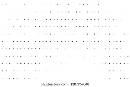 Light BLUE vector cover with spots. Blurred bubbles on abstract background with colorful gradient. Pattern for ads, leaflets.