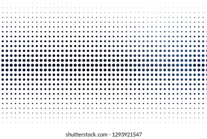 Light BLUE vector cover with spots. Blurred decorative design in abstract style with bubbles. Design for posters, banners.