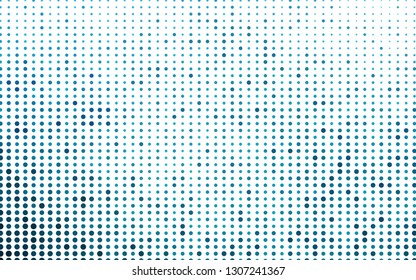 Light BLUE vector cover with spots. Modern abstract illustration with colorful water drops. Pattern for beautiful websites.