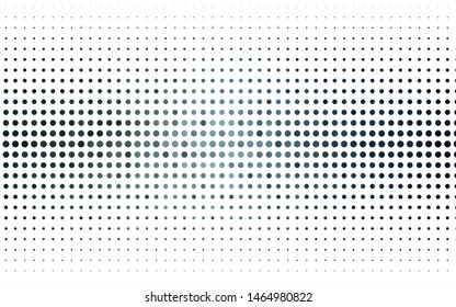 Light BLUE vector cover with spots. Beautiful colored illustration with blurred circles in nature style. Design for posters, banners.