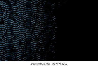 Tapa vectorial AZUL claro con manchas. Ilustración abstracta brillante con gotas borrosas de lluvia. Plantilla para su libro de marca.